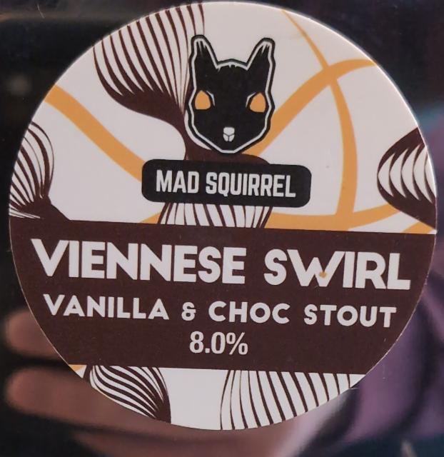 Viennese Swirl 8.0%, Mad Squirrel Brewing, England
