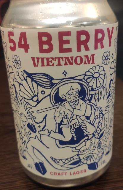 Vietnom 54 Berry 4.6%, Black Lodge Brewing, England