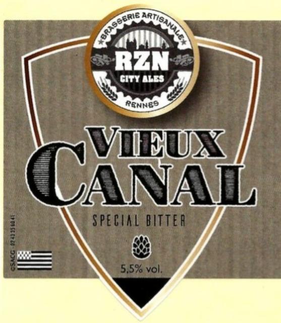 Vieux Canal 5.0%, Microbrasserie RZN City Ales, France