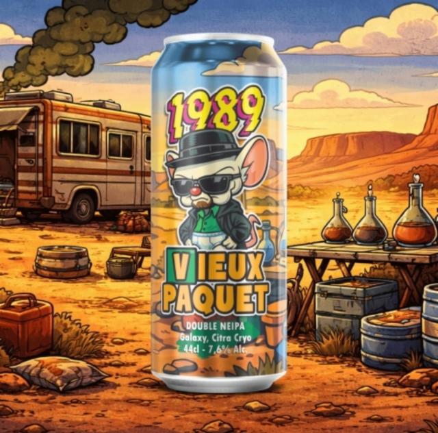 Vieux Paquet 7.6%, 1989 Brewing, France