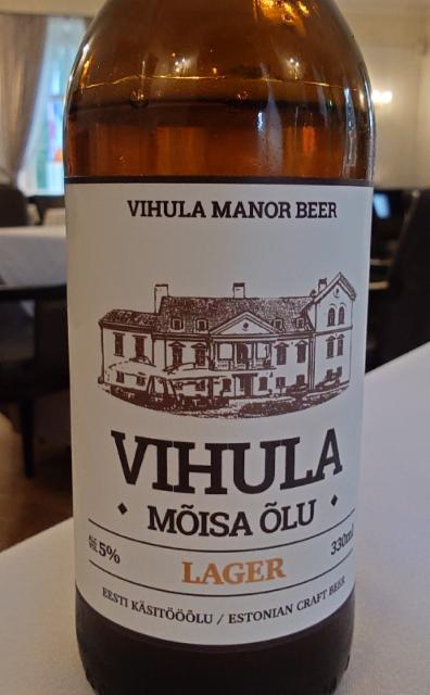 Vihula Lager 5.0%, Õllenaut, Estonia