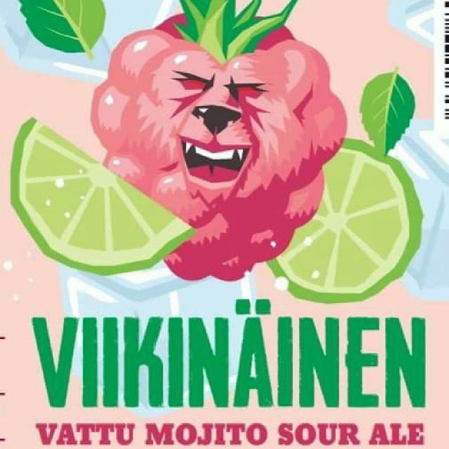 Viikinäinen Vattu Mojito Sour Ale 4.1%, Rocking Bear Brewers, Finland