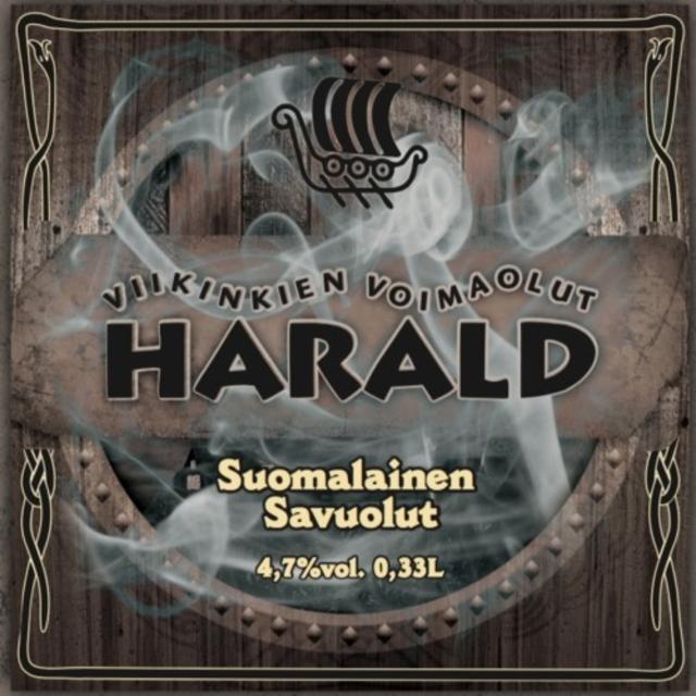 Viikinkien Voimaolut Harald — Suomalainen Savuolut 4.7%, Mallaskosken Panimo, Finland