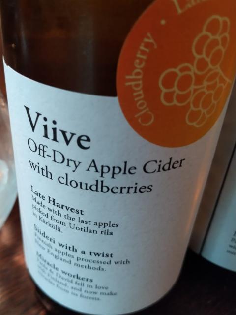 Viive - Cloudberry, Ainoa Winery