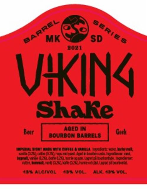 Viking Shake 2021 13.0%, Mikkeller Brewing San Diego, United States