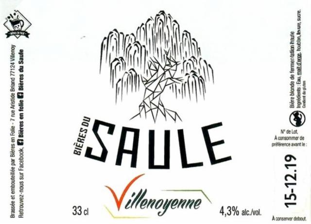 Villenoyenne 4.3%, Microbrasserie Du Saule, France