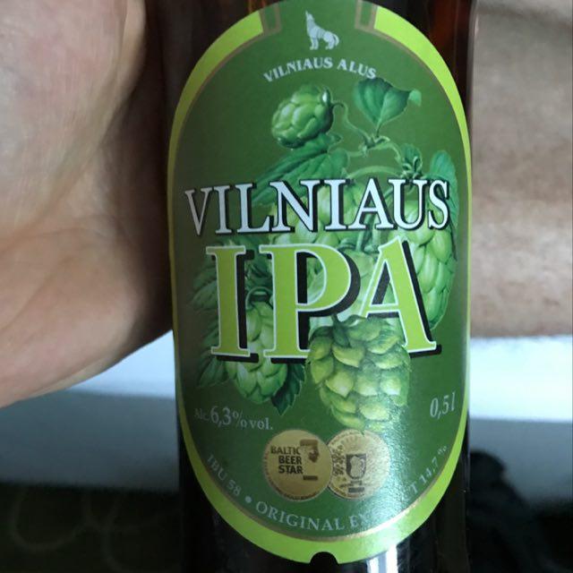 Vilniaus IPA 6.3%, Vilniaus Alus, Lithuania