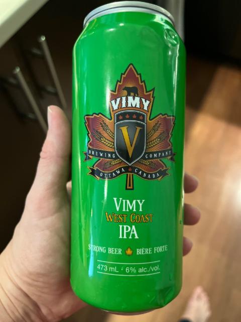 Vimy West Coast IPA, Vimy