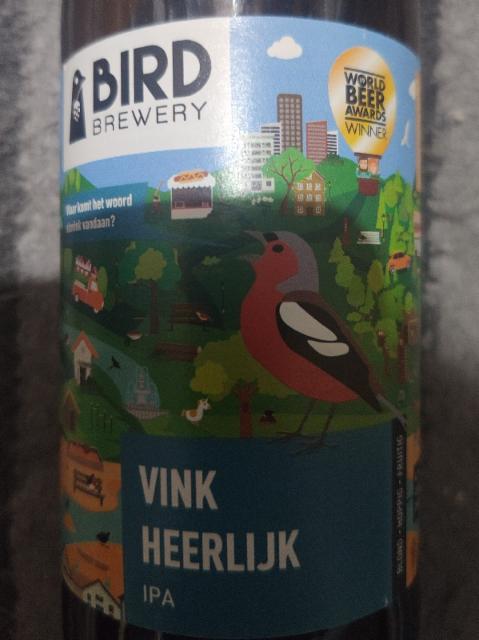 VINK HEERLIJK IPA 6.2%, Bird Brewery, Netherlands