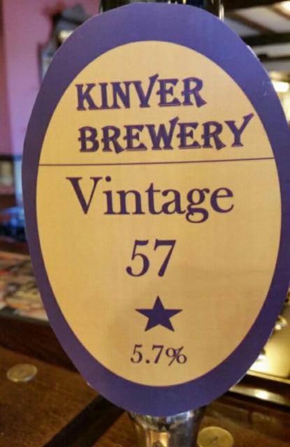 Vintage 57 5.7%, Kinver Brewery, England