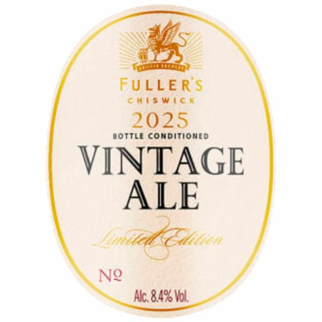 Vintage ale (2025), Fuller's Griffin Brewery (Asahi Breweries)
