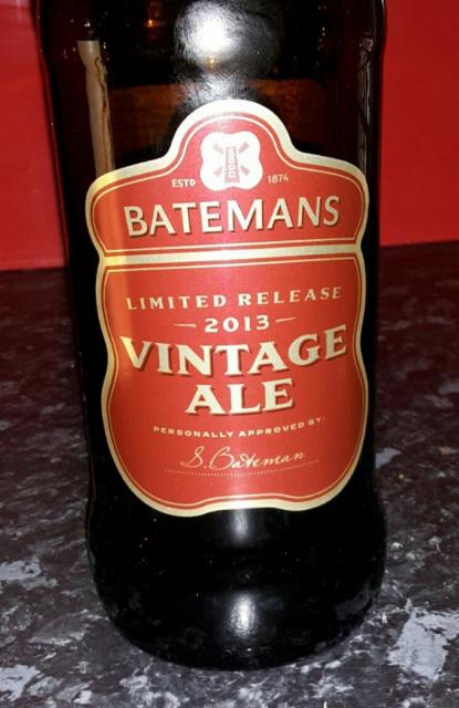 Vintage Ale 7.5%, Batemans Brewery, England