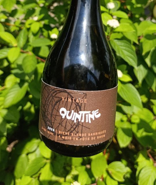 vintage quintine 9.6%, Brasserie Des Légendes, Belgium