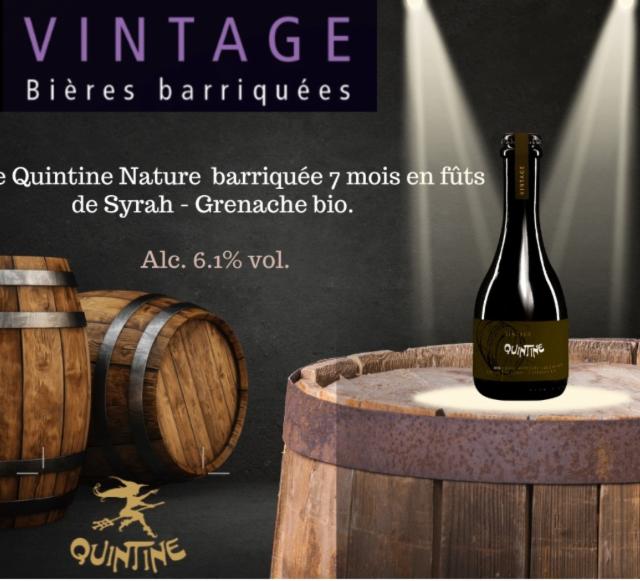 Vintage Quintine Nature 2024 6.1%, Brasserie Des Légendes, Belgium