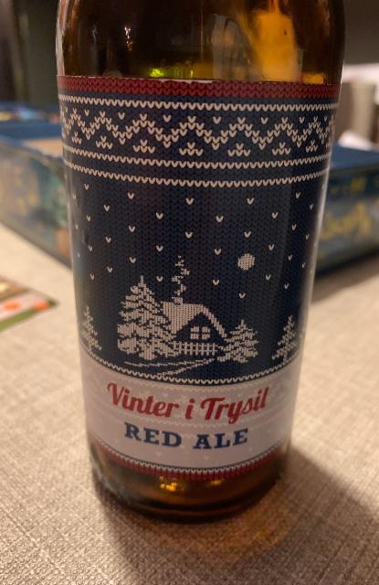 Vinter i Trysil Red Ale 4.7%, Trysil bryggeri, Norway