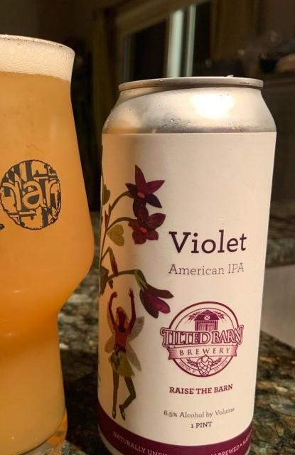 Violet (The Original Farm Girl) 6.5%, Tilted Barn Brewery, United States
