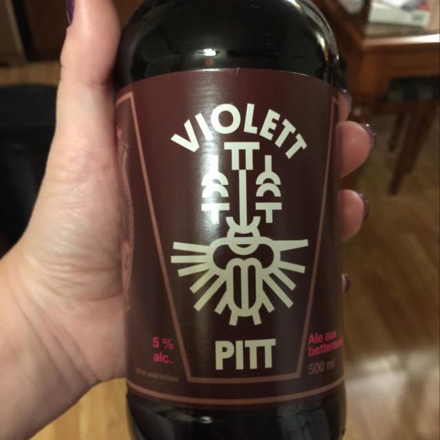 Violett Pitt 5.0%, Microbrasserie Pit Caribou, Canada