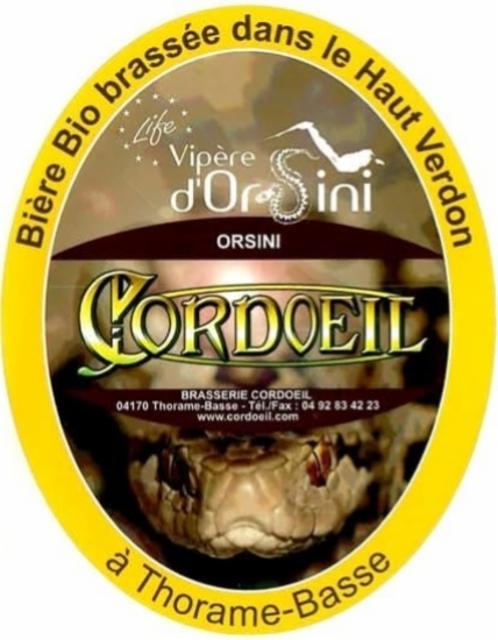 Vipère D'Orsini 8.0%, Brasserie Cordoeil, France