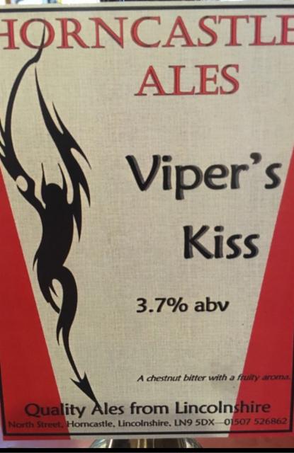 Viper's Kiss 3.7%, Horncastle Ales, England