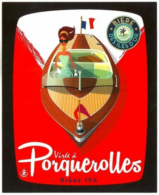 Virée À Porquerolles Bière IPA 5.6%, La Bière Des Îles D'Or, France