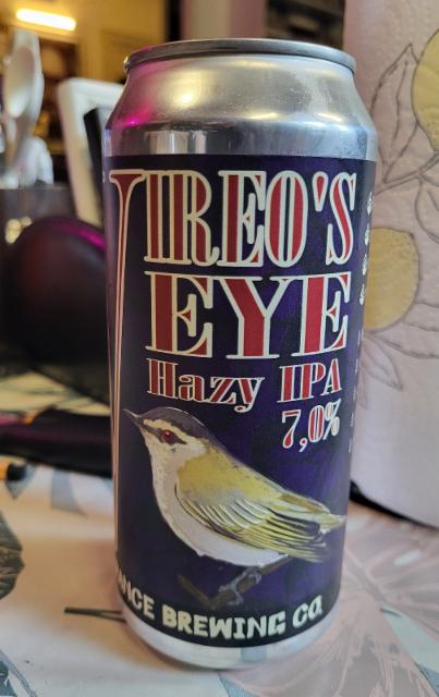 Vireo's eye 7.0%, Temperance Brewing Co., Finland