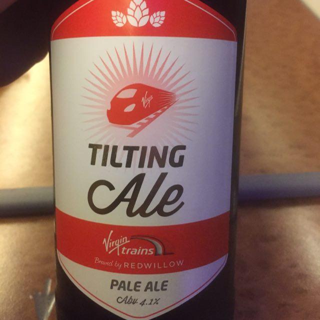 Virgin Trains Tilting Ale 4.1%, RedWillow Brewery, England