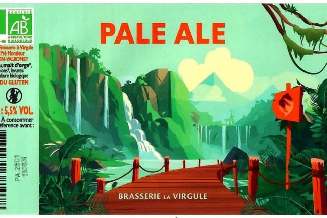 Virgule Pale Ale 5.5%, La Virgule, France