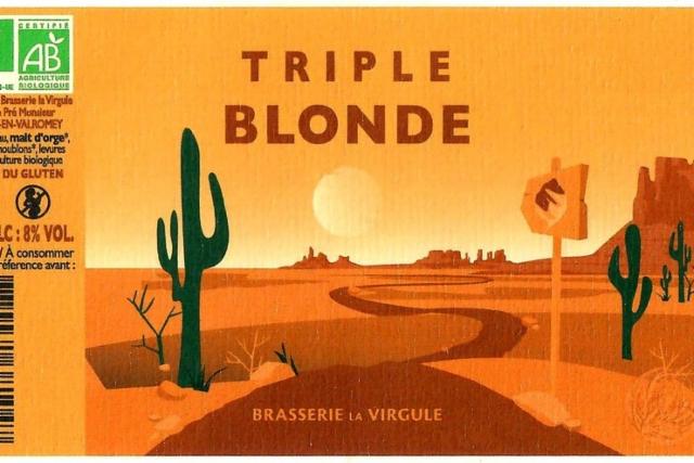 Virgule Triple Blonde 8.5%, La Virgule, France