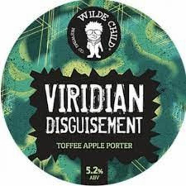 Viridian Disguisement 5.2%, Wilde Child Brewing Co., England