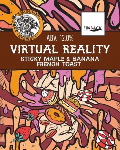 Virtual Reality - Sticky Maple & Banana French Toast 12.0%, Amundsen Bryggeri, Norway