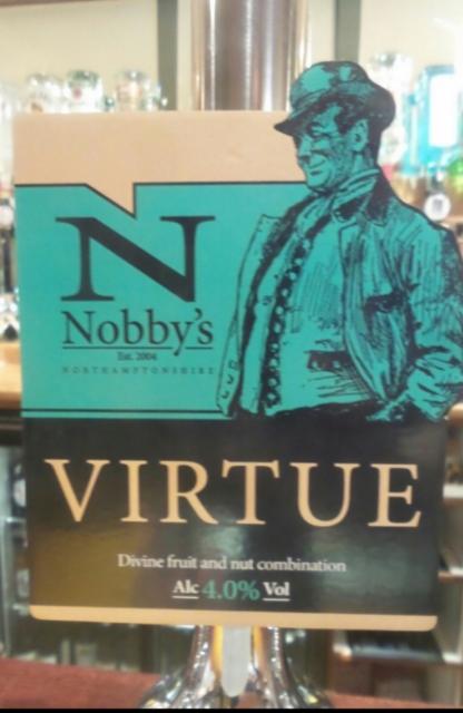 Virtue 4.0%, Nobby's Brewery, England