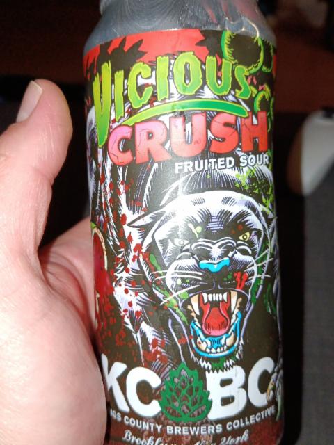 viscious crush 5.2%, Kings County Brewers Collective KCBC, United States