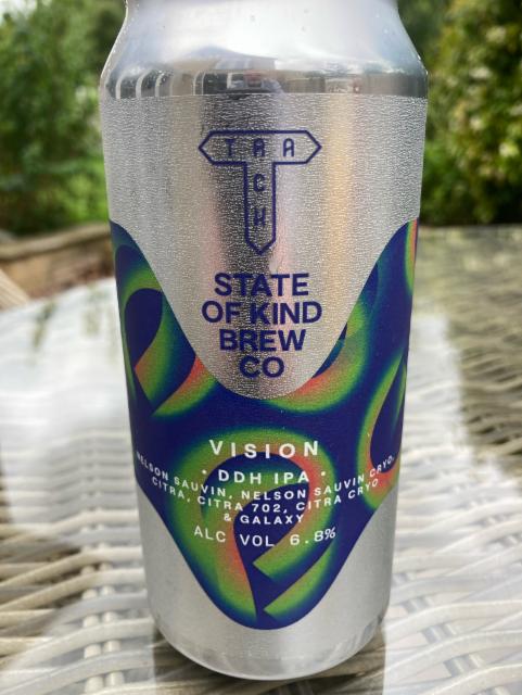 Vision 6.8%, Track Brewing Co., England