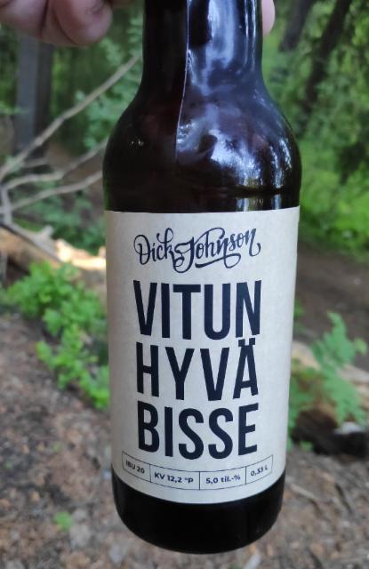 Vitun Hyvä Bisse 5.0%, Stadin Panimo, Finland