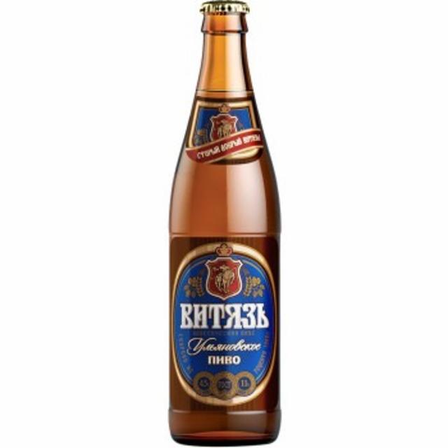 Vityaz Ulyanovskoe / Витязь Ульяновское 4.5%, Zavod Trehsosensky / Завод Трехсосенский, Russia