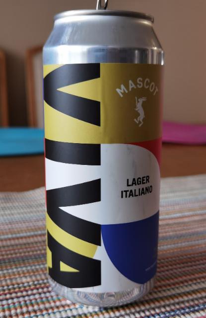 Viva Lager Italiano 5.5%, Mascot Brewery, Canada