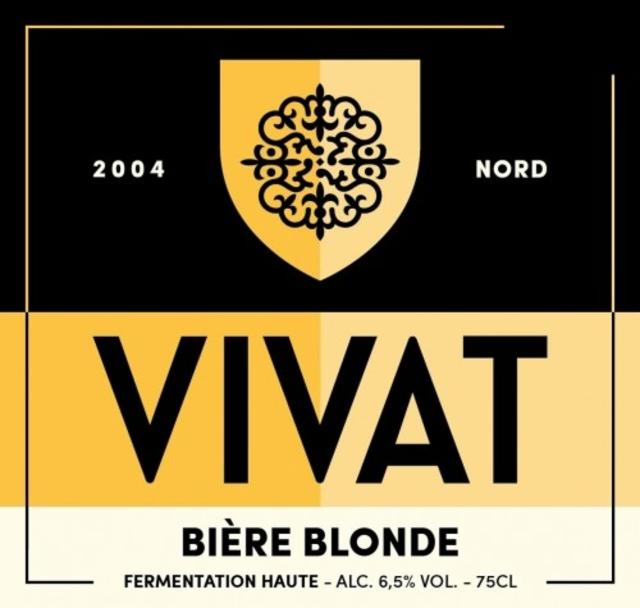 Vivat Blonde 6.5%, Brasserie Vivat, France