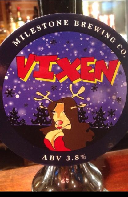 Vixen 4.4%, Milestone Brewery, England