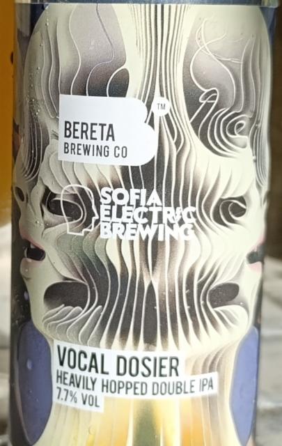 vocal dosier 7.7%, Bereta Brewing Co, Romania