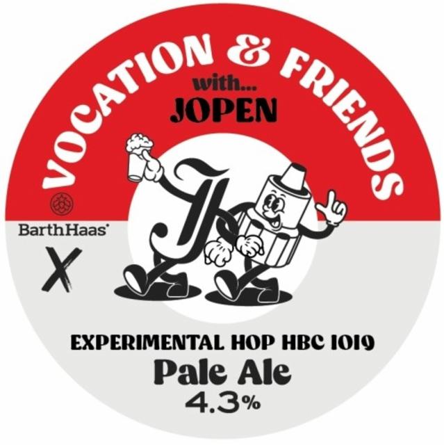 Vocation & Friends With... Jopen 4.3%, Vocation Brewery, England