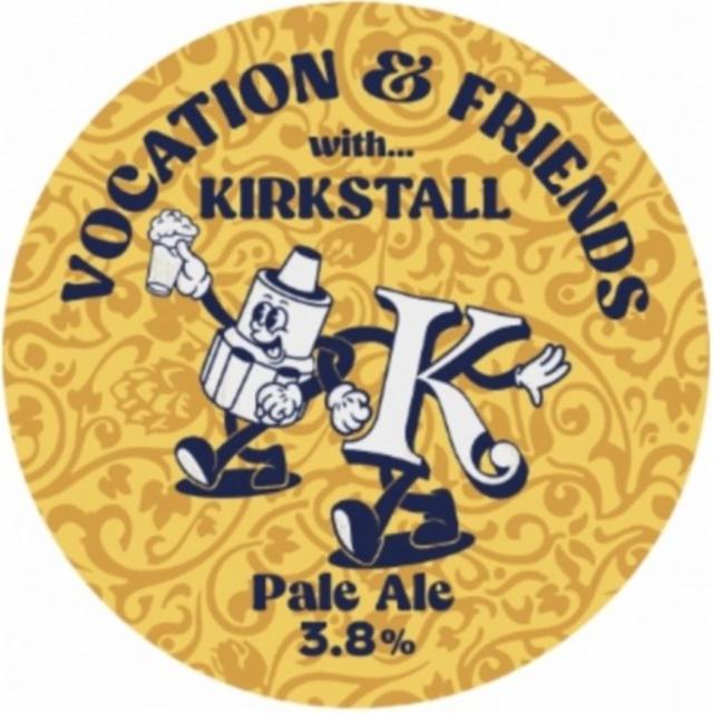 Vocation & Friends With... Kirkstall 3.8%, Vocation Brewery, England