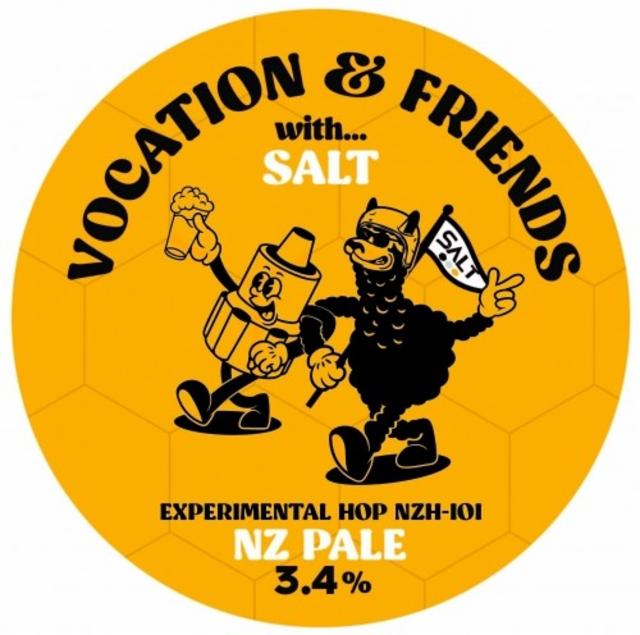 Vocation & Friends With... Salt: NZ Pale 3.4%, Vocation Brewery, England