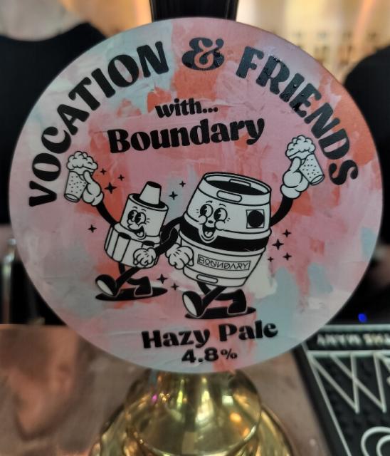 Vocation & Friends with Boundary 4.8%, Vocation Brewery, England