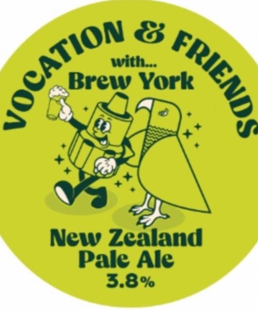 Vocation & Friends With... Brew York 3.8%, Vocation Brewery, England