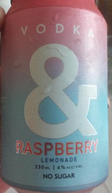 Vodka & Raspberry 4.0%, Ampersand Project, Australia