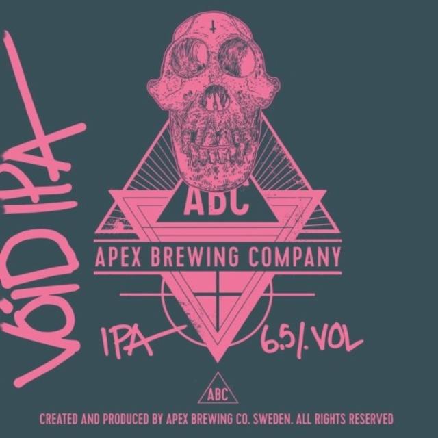 Void IPA 6.5%, Apex Brewing Company, Sweden