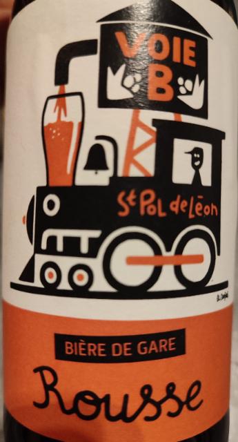 Voie B Rousse 4.0%, Brasserie Voie B [Closed], France