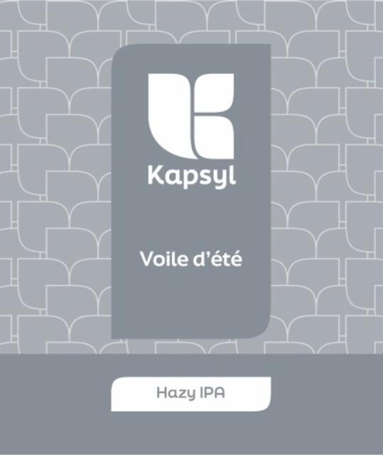 Voile D'Été 6.0%, Brasserie Kapsyl, France