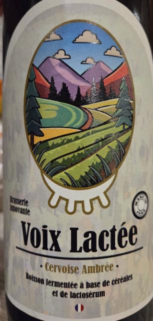 Voix Lactée ambrée 5.0%, JuraSérum - Brasserie Galacté, France