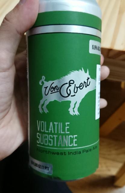 Volatile Substance, Von Ebert Brewing
